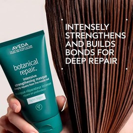 Aveda Botanical Repair Intensive Strengthening Masque Light | Bond-Building Hair Mask for Stronger Hair | Deep Conditioner | Detangles, Softens Fine t