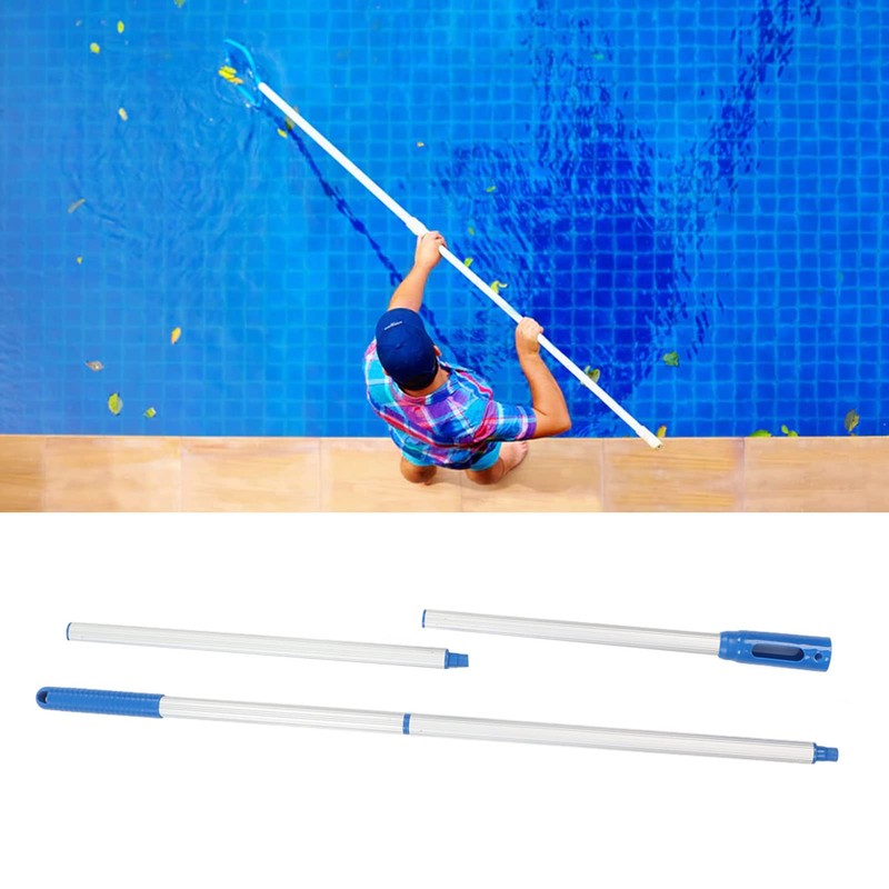 Aluminum Telescopic Pool Pole, 1.6 Meter Swimming Pool Pole, Extendable