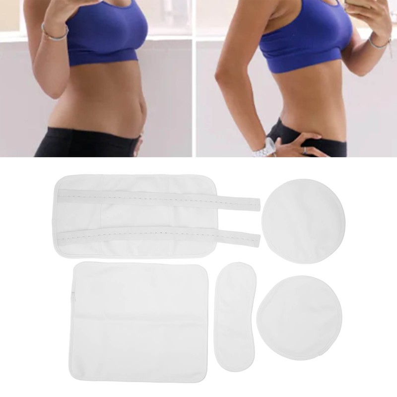 4pcs Castor Oil Packs Set Prevent Leakage Adjust Strap Reusable