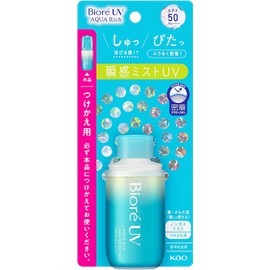  Biore UV Aquarich 50 SPF Aqua Protect Mist Replacement Mist