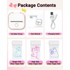 Memoking T02 Mini Printer - Print Pods Sticker Printer Portable