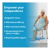 Carex Shower Chair With Back, Bath Chair and Shower Seat
