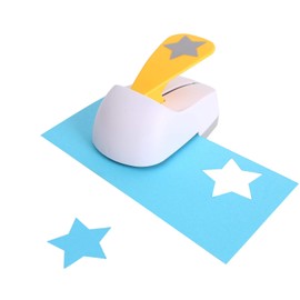 Craft Lever Punch 2 inch Star Paper Punch Five Point Star Professional Tool for Paper Crafting DIY Projects，Gifts，Stationery，Education，Greeting Cards Arts Fun Projects