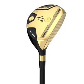 MAZEL Rescue Hybrid Golf Clubs for Men - 3,4,5 Hybrid for Right Handed Golfers,Regular/Stiff Flex Graphite Shafts (Graphite(Gold,Z35 II), 5 Hybrid, Regular, Right)