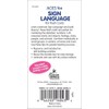 Carson Dellosa 104 American Sign Language Flash Cards for Kids,