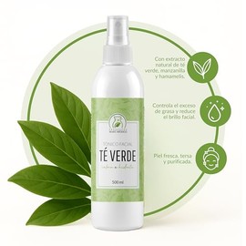 Tónico De Té Verde Hidratante Facial 500 Ml Productos Mart Mexico