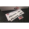 RAM AIR Decals (2-Pack) Induction Hood Stickers Fits 1993-2002 Firebird