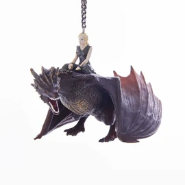 Kurt S. Adler Kurt Adler Game of Thrones Daenerys mit Drachen, 12,7 cm