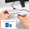 Sanwa Supply USB Type-C Docking Station USB-DKM11S