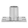 Boat Handrail Fitting Stainless Steel 316 90 Degrees Rectangular Marine