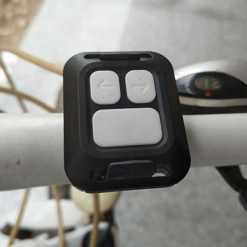 Bicycle LED Taillight Wireless Remote Control Turn Signal Light for