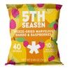 5th Season Freeze Dried Fruit Snacks -100% Mango & Raspberries,