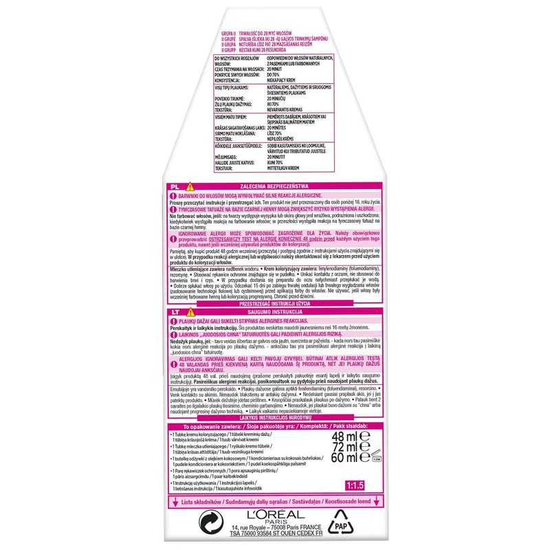 L'Oréal Paris Casting Crème Gloss 500 Hair Colour - Light