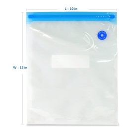 30 Pack BPA-Free Vacuum Seal Bags for Food Storage, 10" x 13", Compatible with Most Sous Vide Machines
