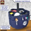 Graintex 18 Pockets Grab Bag Rip-stop Canvas Drawstring Closure, Small