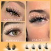 Lash Clusters Wispy Lashes Clusters Volume Manga Eyelash Clusters Natural