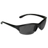 proSPORT Bifocal Sunglasses +2.50 Black Frame Smoke Lens Unisex Lightweight