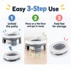 3-in-1 Foldable Kids Potty for Travel – Portable Toilet Seat