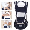 Infant Hipseat Multifunction Ergonomic Baby Wrap Breathable Newborn Front Facing