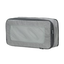 HARFINGTON Compression Packing Cube for Suitcases 34x18x13cm Lightweight Luggage Organizers Bag Travel Essentials Compression Bags for Carry on Suitcases, Grey