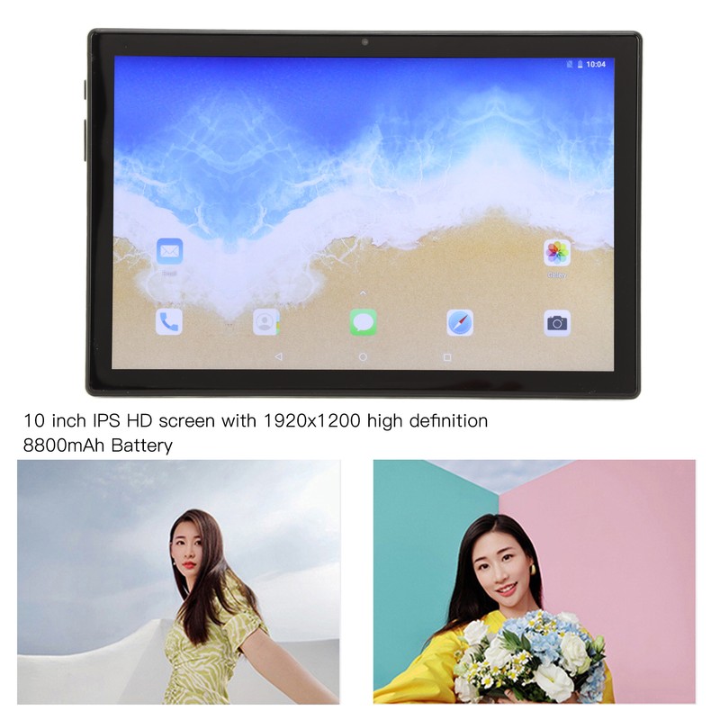 10in Tablet for Android 12 Blue MT6889 8 Core CPU