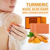 Kojic Acid Soap, Turmeric Soap for Face and Body, Deep