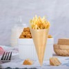 50 Uds. De Conos Desechables De Para Comida Soporte Para