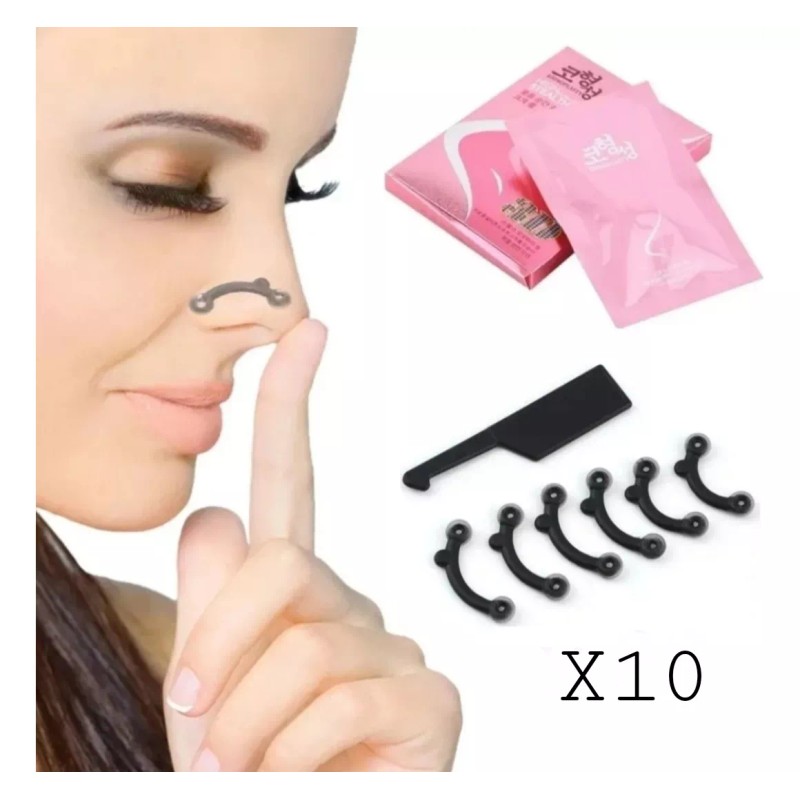 Beser 10 Pz De Respingador De Nariz C/u 3 Pares