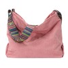 Emprier Corduroy Tote Bag for Women Large Shoulder Hobo Bag