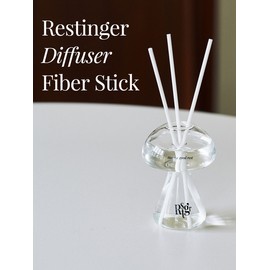 6 fiber sticks for Restinger diffuser (22cm) / 레스팅거 디퓨저용 섬유스틱 6개입(22cm)