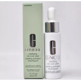 Clinique Clarifying Do-Over Peel Exfoliant, Full Size 1oz/30ml- New