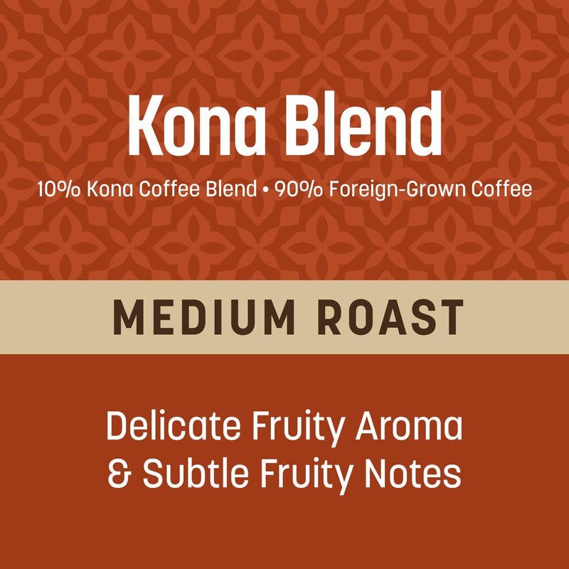 Don Francisco's Kona Blend Ground Coffee, Medium Roast – 100%