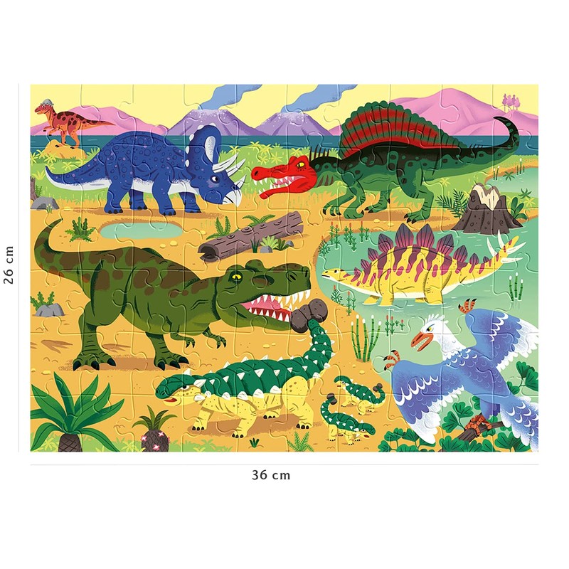 Nathan Puzzle 60 Pieces Dinosaur of Cretacé Children 4005556865710