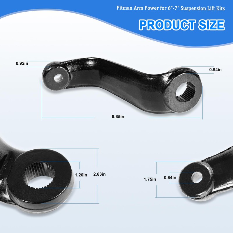 Drop Pitman Arm 6610 Fits for Jeep Cherokee XJ 1984-2001