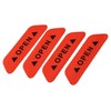 X AUTOHAUX 4pcs Car Door Reflective Sticker Open Warning Safety
