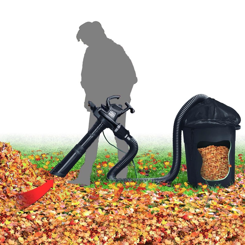 WETOOLPLUS Universal Leaf Collection System with 8 Ft Hose Expands