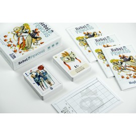 Zombi Paella Rebel Princess Card Game