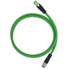 Eujgoov 1 m / 3,28 Pies Cable Blindado Ethernet Industrial