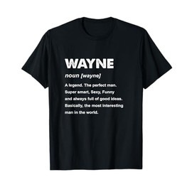 Wayne Name T-Shirt
