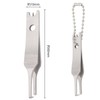 PAVIKE Fishing Line Pliers Line Cutter Split Ring Pliers Braided