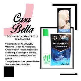 Decolorante Nutrapel Platinoxide Decolorante Nutrapel Platinoxide tono azul para cabello