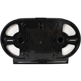 TrueCraftware- 19" x 5" x 12-1/4" Twin Jumbo Toilet Paper Dispenser with 2-3/4" Center Core and fits 9" Toilet Paper Roll- Comercial Hand Towel Dispenser Towel Holder for Bathroom Kitchen Office