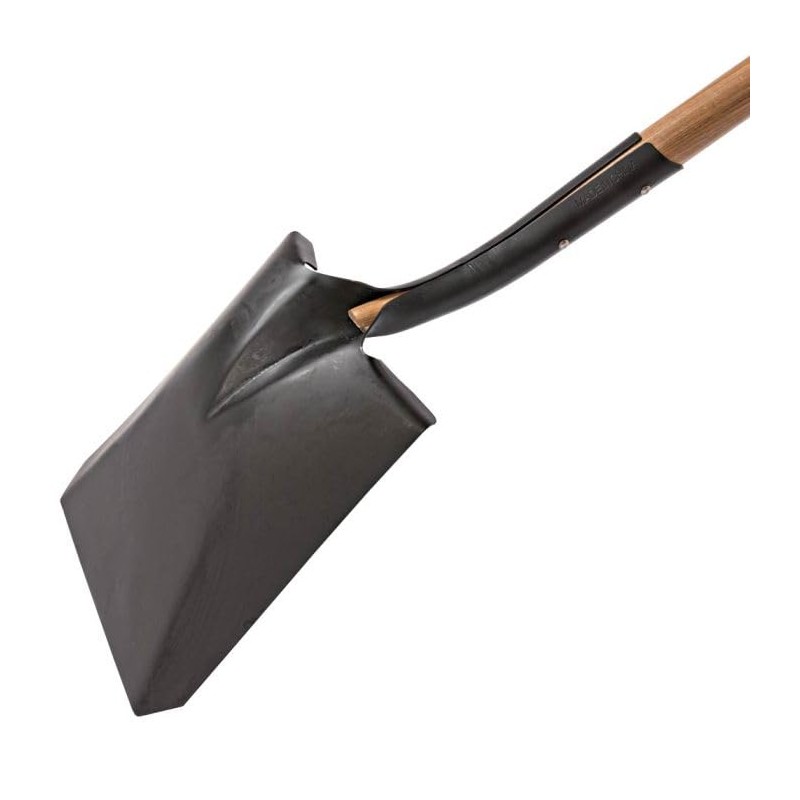 A.M. Leonard Wood-Handled Contractor-Grade Shovels (Square-Point Blade)