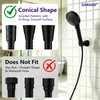 Adjustable Shower Holder for Wall Adhesive Handheld Showerhead Bracket No