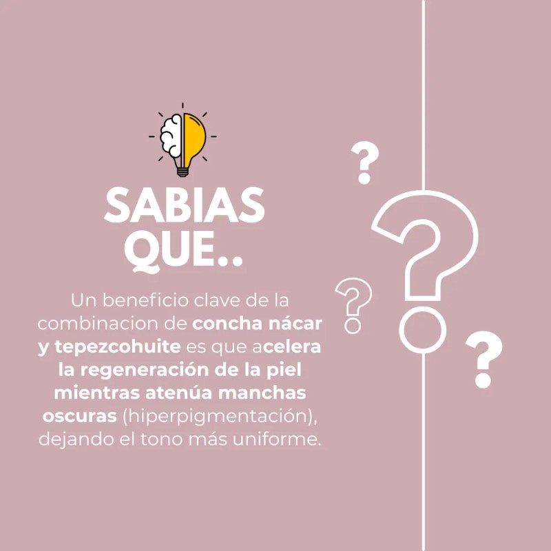 Crema De Concha Nacar, Jurema, Rosa Mosqueta 60g Todo Tipo