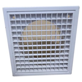SHMOX Egg Crate Grille Vent | Extractor Vent Cover (White)