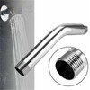 HIQIU Shower Head Extension G1/2 Inch 15 cm Stainless Steel