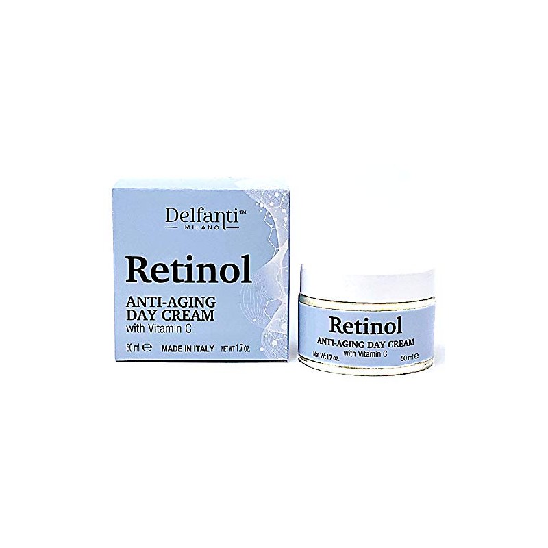 Delfanti-Milano RETINOL ANTI-AGING Day Face Cream with Vitamin C Made
