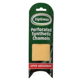 Triplewax Perforated Geniune Leather Chamois Tube