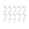 5pcs Sound Amplifier Tubes Single Layer Eartips Replacement Accessory Reduce